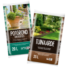 Potgrond of tuinaarde